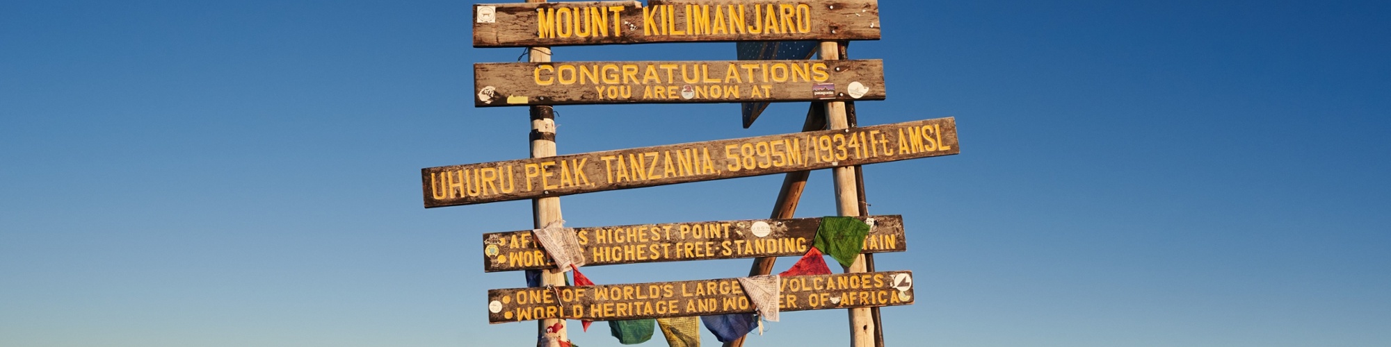Once in a lifetime groepsreis: beklimming van de Kilimanjaro